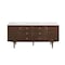 James Martin Vanities Amberly 72in Double Vanity, Mid-Century Walnut w/ 3 CM White Zeus Top 670-V72-WLT-3WZ - alternate 7